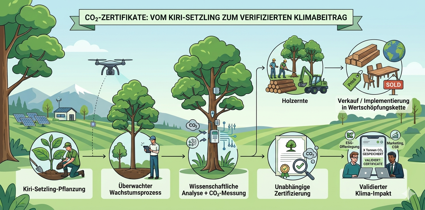 How CO₂ Certificates Work and Why They Add Value to Your Tree Package
